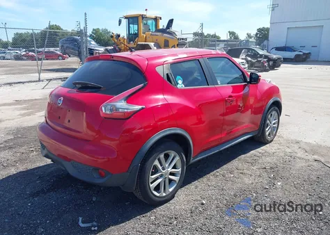 2015 Nissan Juke S из США, поврежденный, VIN JN8AF5MR3FT503011